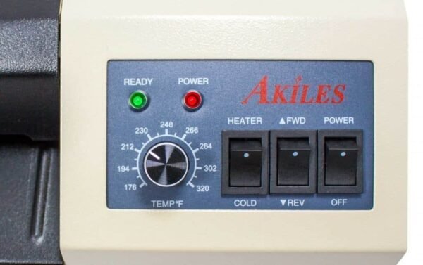 Akiles ProLam Plus 330 Pouch Laminator Control Panel