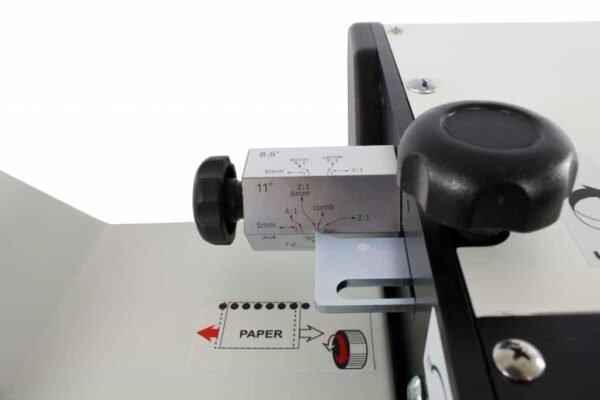 VersaMac Electric Paper Punch Side Margin Control