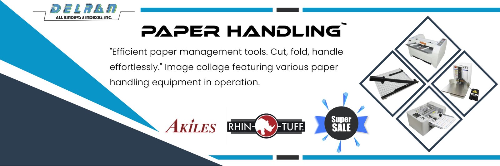 Paper Handling Banner