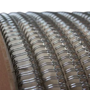 Double Loop Wire in Spools - Spiral Wire Rolls 3:1- Prestigious Elegant Binding